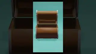 Treasure chest box modeling | 3D blender Software 