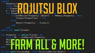 ROJUTSU BLOX | HACK/SCRIPT | GAIN+ HUB