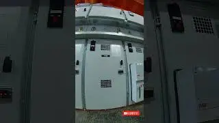 Cortocircuito linea in cabina elettrica 15000 volt arco voltaico fiamme sui terminali media tensione