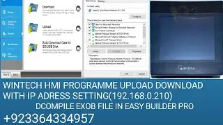 WEINTEK HMI PROGRAMME UPLOAD AND DOWNLOAD # WEINTEK 