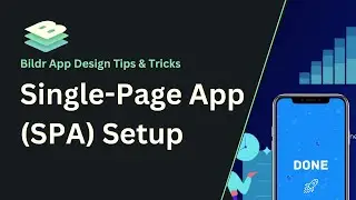 Create a Single-Page App in Bildr with NO CODE in less than 15 minutes
