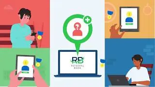 Referral Book animated explainer video made by Sharp Eye Animation