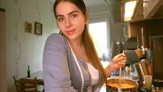 ASMR Dienstmädchen kocht für dich 🫶