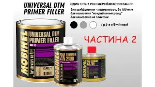 Лакування 1,5 шаровим лаком DH. Капот через мокрий грунт DTM.