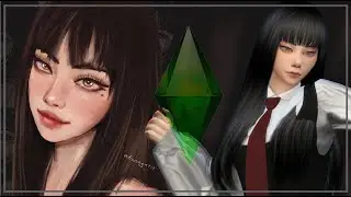 making tomie in the sims4 𓆩🖤𓆪  //sims4// //tomie// //custom content//