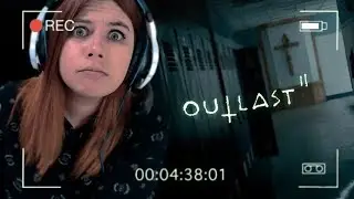 Девушка играет в OUTLAST 2 ★ Ну, идем дальше ★ Стрим 18+