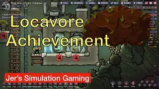 Oxygen Not Included: Hard Mode 8 - Locavore Achievement