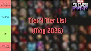 Every Tier 4 Character Ranked (May 2026) - Marvel Future Fight