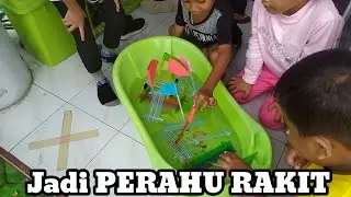 Membuat Kerajinan Dari Sedotan