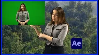 How to Green Screen remove video in 1 minutes | After Effects CC Tutorial 2021🔥🔥