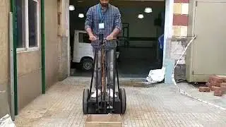 Minds Eye project 17-18 - Human transporter cum forklift for manufacturing plants (MECH)