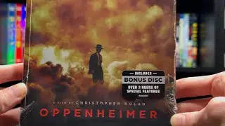 Oppenheimer 4K Steelbook unboxing