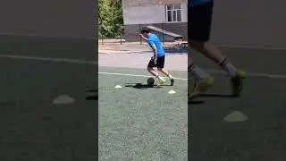 Как оцените технику Максима от 0 до 10? #football #футбол #dribbling