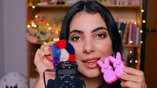ASMR: SONS DE BOCA E TAPPING NO TASCAM + PEEPS MARSHMALLOW • Sweet Carol
