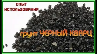 Black Quartz Soil. Experience of Use