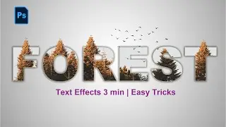 Photoshop Text Effects Tutorial | Text Effect in Photoshop | Photoshop Typography