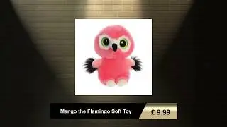 Mango the Flamingo Soft Toy