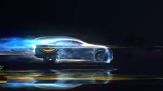 Dubstep Glitch Race Logo Animation