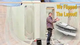 Big Design Change: Flipping The Interior Layout - Ep. 428 RAN Sailing