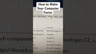 How to Make your PC faster 