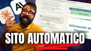 CREO un SITO con AI 🤖 (HTML e CSS senza muovere un dito)