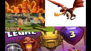 Sneak Peek |Clash Of Clans| Pozione Terremoto,lava \ DRAGHI LVL 5!!