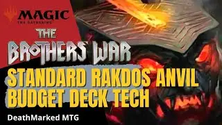 MTG BRO Standard Budget Deck - Rakdos Anvil Silver Black (Zero Rares)