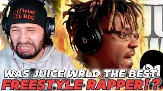 JUICE WRLD WENT CRAZY ON THIS! Fire In The Booth (Freestyle) - Juice WRLD | Reaction