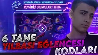 NEW YEAR'S FUN CODES!! PUBG MOBILE NEW YEAR'S SPECIAL EVENT