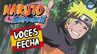 FECHA y VOCES del DOBLAJE de NARUTO SHIPPUDEN español (castellano)