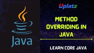 Method Overloading in Java | Java Programming Tutorial | Core Java Certification Training | Uplatz