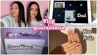 QUARANTINE VLOG / New Ikea dresser + Gel nail tutorial 🤩💅🏻