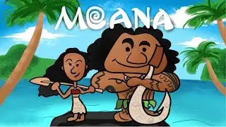 MOANA in 1 Minute | Animated Recap Cartoon | Louis Animations