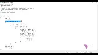 09 0x01  C   Variables, if, else, while Advanced Tasks 12 
