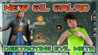 NEW GIL GALAD BUILD - DESTROYING EVIL META - LOTR: RISE TO WAR
