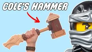 Epic Lego Ninjago Build: Cole's Golden Hammer