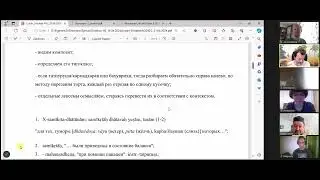 Древо анализа сложного слова в санскрите