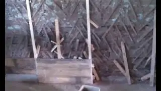 Новая жизнь старого дома. Заливная "штукатурка".