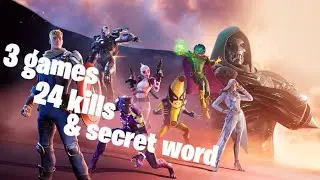 fortnite battle royale 3 games 24 kills