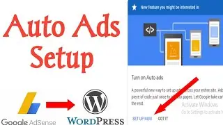 💵Adsense Auto Ads Setup on your wordpress website || adsense auto ads setup | Auto add on Blogger |