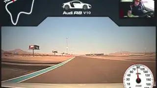 Audi R8 2015 track run