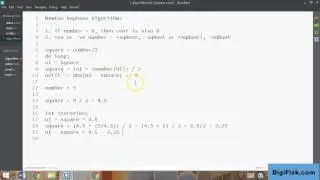 [Javascript tutorials #3] Square root App with Algorithm JS Part 2