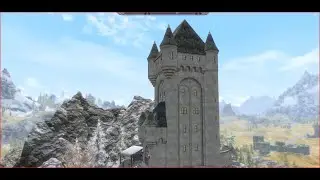 Whitepeak Tower - Dawnguard Themed Player Home - Skyrim SE/AE House Mod