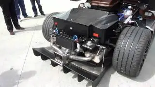 The 700 bhp Gumpert Apollo S in the paddock at Estoril