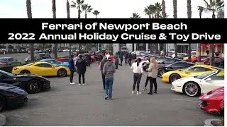 2022 Annual Holiday Cruise-Ferrari of Newport Beach