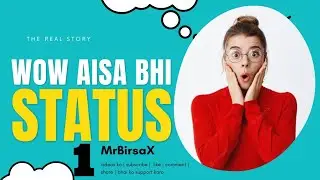 #MrBirsaX || wow aisa bhi status || pagal dil mnale  nai mane || new Nagpuri status song