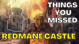 The Top Things You Missed In REDMANE CASTLE! [probably] - Elden Ring Tutorial/Guide/Walkthrough