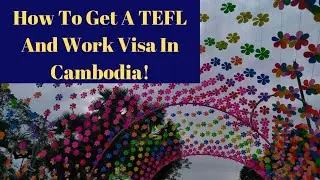 How To Get A TEFL Certificate And Working Visa In Cambodia!