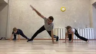 Обучалка Six step (дорожка) футворк брейк данс