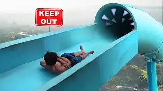 Это Самая Страшная  Водной Горки в Аквапарке...